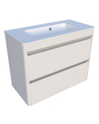 Тумба для ванної з умивальником підвісна Fiji-2 80 (Bali) Beatrice Fancy Marble