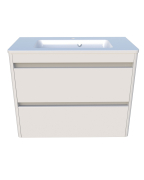 Тумба для ванної з умивальником підвісна Fiji-2 80 (Bali) Beatrice Fancy Marble