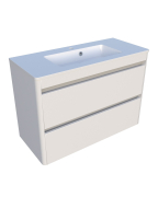 Тумба для ванной с умывальником подвесная Fiji-2 90 (Bali) Beatrice Fancy Marble