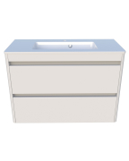 Тумба для ванной с умывальником подвесная Fiji-2 90 (Bali) Beatrice Fancy Marble