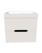 Тумба для ванной с умывальником Stella 60 Streng Fancy Marble