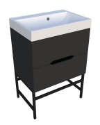 Тумба для ванной с умывальником Stella 60 Streng Fancy Marble