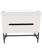 Тумба для ванної з умивальником Stella 100 Streng Fancy Marble