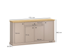 Комод 4D1S Idello Mebel Bos