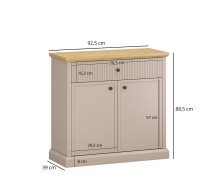 Комод 2D1S Idello Mebel Bos