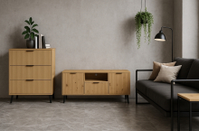 Комод 3S Borg Duo дуб артізан Mebel Bos