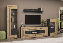 Стінка Джейкоб антрацит 2 Сокме