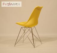 Стул Milan Chrom ML желтый 14 Onder Mebli