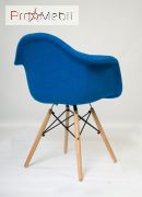 Стул Leon Soft шерсть синий W-5 Onder Mebli