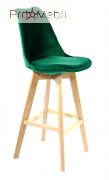 Стул барный Milan Soft Bar Бархат зеленый B-5 Onder Mebli