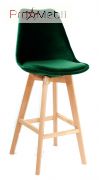 Стул барный Milan Soft Bar Бархат зеленый B-5 Onder Mebli