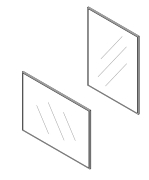 Дзеркало LUS90/120 Хілс Gerbor