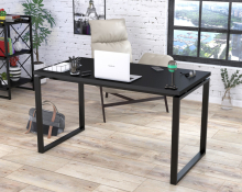 Письмовий стіл Q-135-36 чорний Loft Design