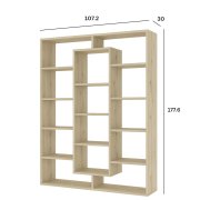 Стелаж Портал дуб білий Світ Меблів