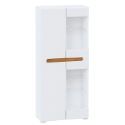 Витрина высокая 2Д Ск Бьянко Світ Меблів