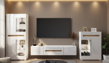 Вітрина низька 2Д Ск Б'янко Світ Меблів