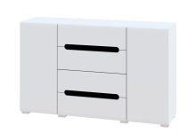 Комод 2Д4Ш Бьянко Світ Меблів