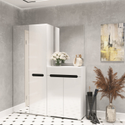 Шафа 3ДЗ Б’янко Світ Меблів