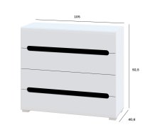 Комод Б'янко Світ Меблів