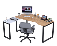 Письмовий стіл кутовий Open Office NDU-160 білий Loft Design