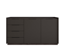 Комод KOM2D4S Мокко ВМК (БРВ)