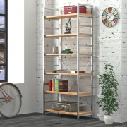 Стелаж високий офісний L-190 сірий Loft Design