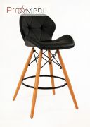 Стілець барний Invar Bar ЕК чорний Onder Mebli