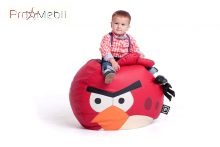 Пуфік Птах червоний великий Poparada