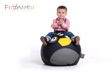 Пуфік Птах чорний великий Poparada