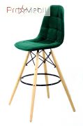 Стілець барний Alex Bar Оксамит зелений B-5 Onder Mebli
