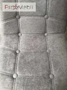 Стілець барний Alex Bar Шеніл сірий G-102 Onder Mebli