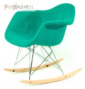 Стул Leon Soft Rack Шерсть бирюзовый W-18 Onder Mebli