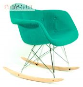 Стул Leon Soft Rack Шерсть бирюзовый W-18 Onder Mebli