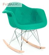 Стул Leon Soft Rack Шерсть бирюзовый W-18 Onder Mebli
