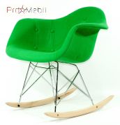 Стул Leon Soft Rack Шерсть зеленый W-17 Onder Mebli