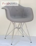 Стілець Leon Soft CH-ML Шерсть сірий W-16 Onder Mebli