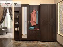 Передпокій Монблан 4 горіх темний Санті