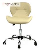 Стул офисный Invar Office ЭкоКожа бежевый 06 Onder Mebli
