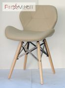 Стул Invar XXL ЭкоКожа бежевый 06 Onder Mebli