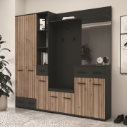 Передпокій Амбре антрацит Світ Меблів