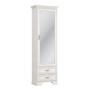 Пенал з дзеркалом 1D2S Tiffany II Mebel Bos