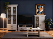 Буфет-вітрина 1D1W1S1B Tiffany II Mebel Bos
