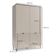Шафа 4D Evo Mebel Bos