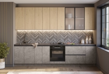 Тумба нижня Н60ДШ LUX кухня Тіна Світ меблів