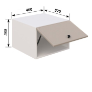 Антресоль А40 (570) кухня Сью Світ Меблів