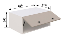 Антресоль А60 (570) кухня Сью Світ Меблів