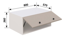 Антресоль А80 (570) кухня Сью Світ Меблів