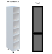 Пенал 40 СК LED (h-720) кухня Сью Світ Меблів