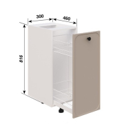 Тумба нижня карго Н30 кухня Сью Світ Меблів