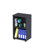 Стелаж відкритий Open Office NT2-50 антрацит Loft Design